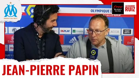 Illustration du Bord-terrain / Episode 186 / OL/OM - J-P. Papin : "C'était deux grandes équipes"