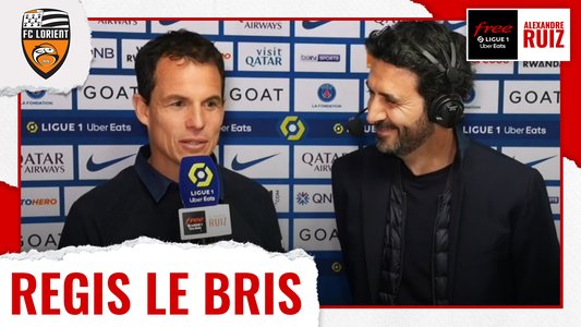 Illustration du Bord-terrain / Episode 195 / PSG/Lorient - R. Le Bris : "On a un projet collectif"