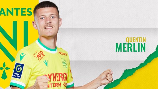 Illustration du But de Q. Merlin lors du match Lille - Nantes du 27/05/2023