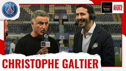 Illustration du Bord-terrain / Episode 219 / Strasbourg/PSG - C. Galtier : "Un titre historique"